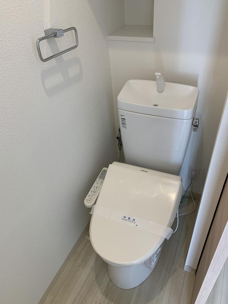 THE PLAZA東上町のトイレ写真