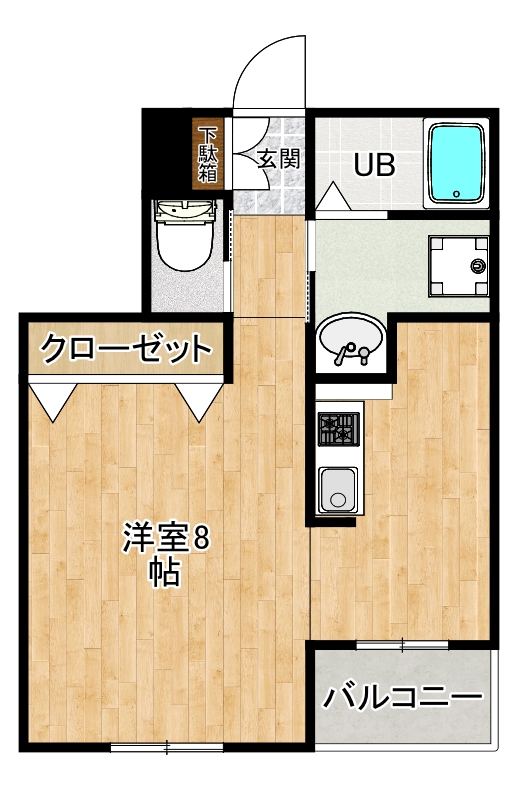 THE PLAZA東上町の間取り写真
