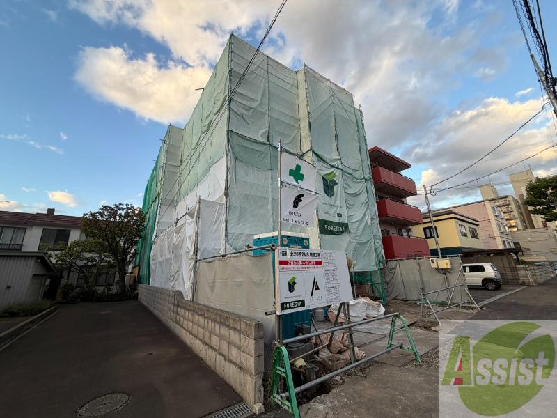 地下鉄南北線 北１８条駅 徒歩6分 4階建 新築の外観写真