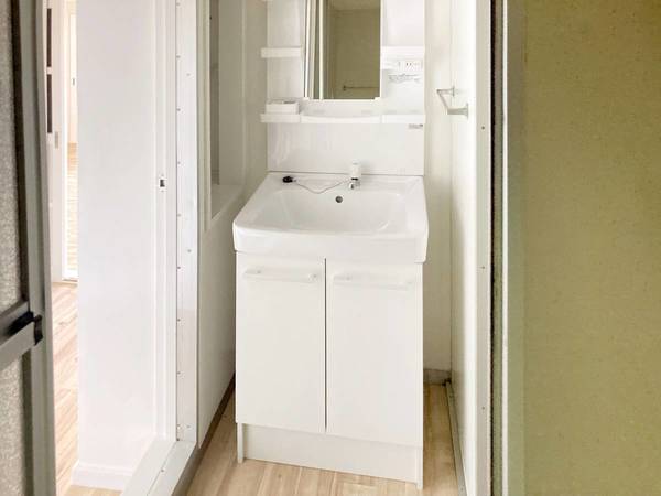 洗面設備　ビレッジハウスの同一物件・同一タイプの間取りの写真です