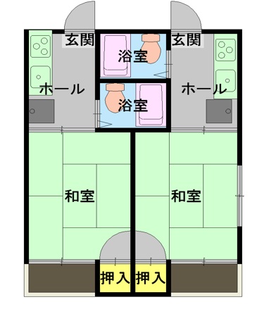 スノーハイツの間取り