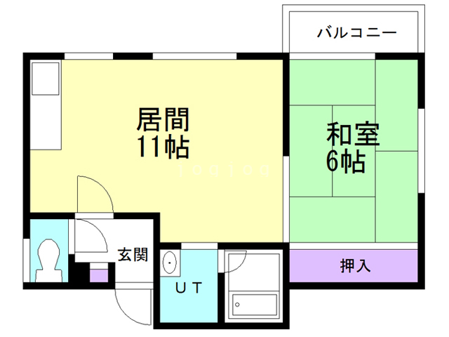 ラックハウスの間取り