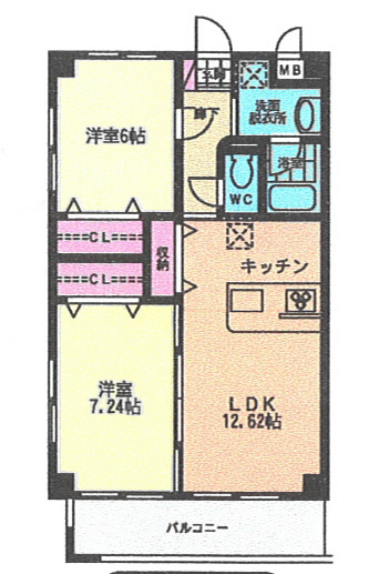 【パティナ足立の間取り】