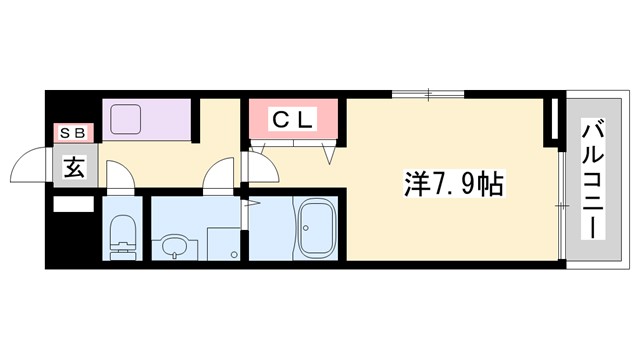 コンフォール　ライフの間取り