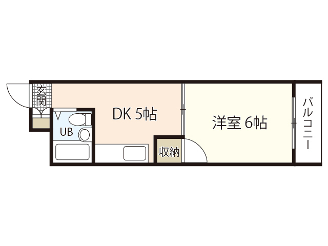 メゾンド山崎の間取り