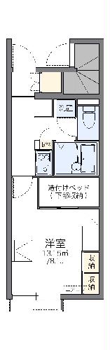 レオパレスカームパレスの間取り