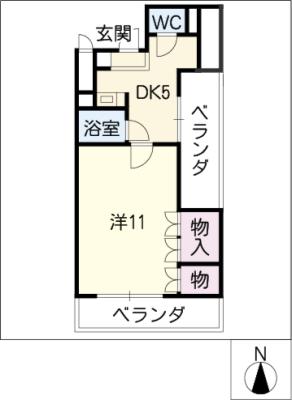 メゾンＭＡＣＨＩＤＡの間取り