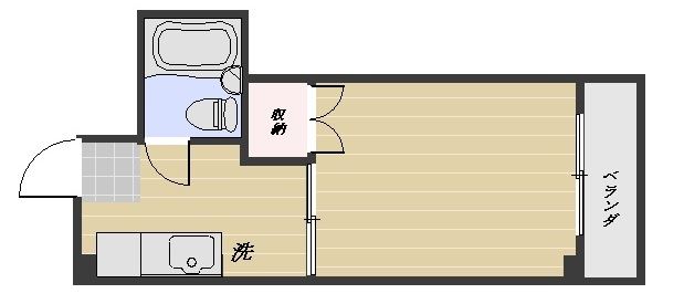 【幸マンション（草牟田１丁目）の間取り】