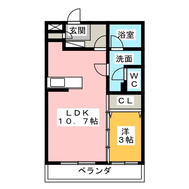 マンションマルカ　サウスの間取り