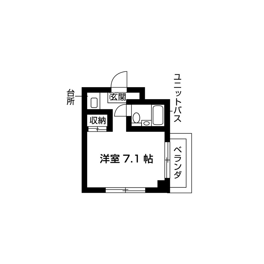 ウィッシュ河原町の間取り