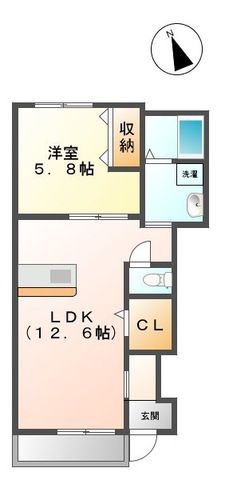 草加市柳島町のマンションの間取り