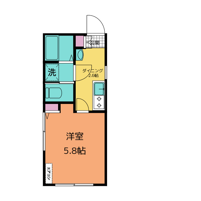 リバージュ鶴ヶ峰の間取り