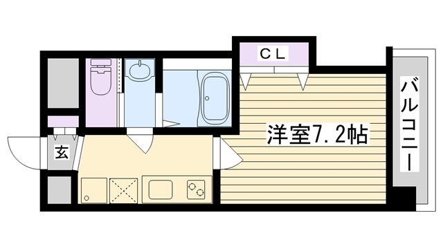 Ｌｕｘｅ鶴見の間取り