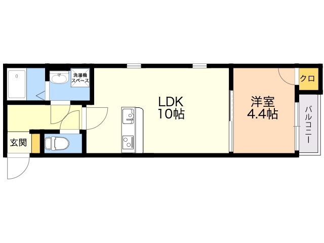 Ｃｒｅｃｉａ姪浜の間取り