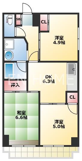 ヒルブリッジヒルNo.2の間取り