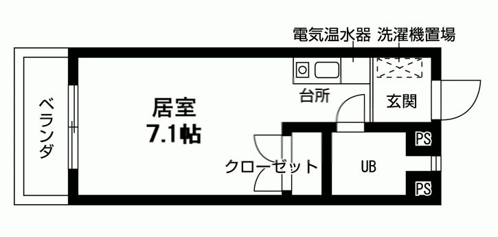 【メゾンブランシュの間取り】