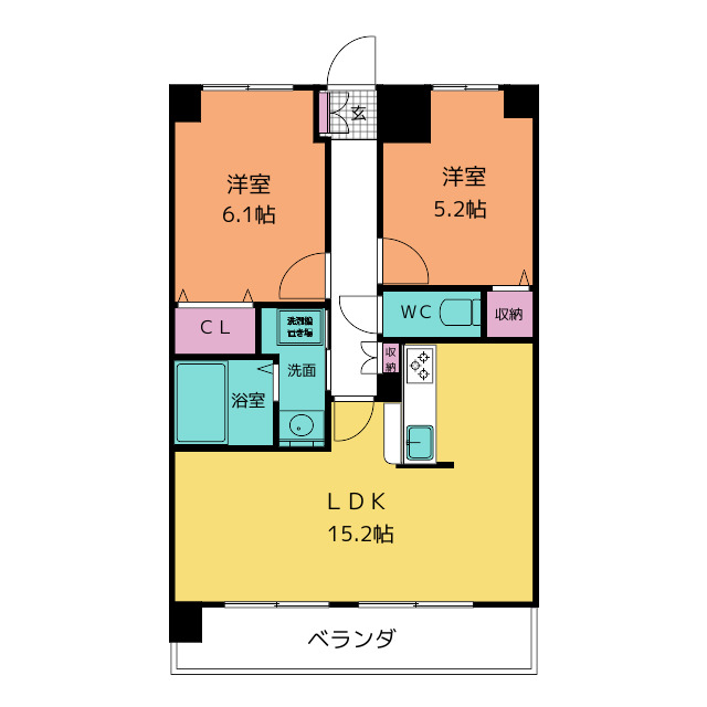 フレシールの間取り