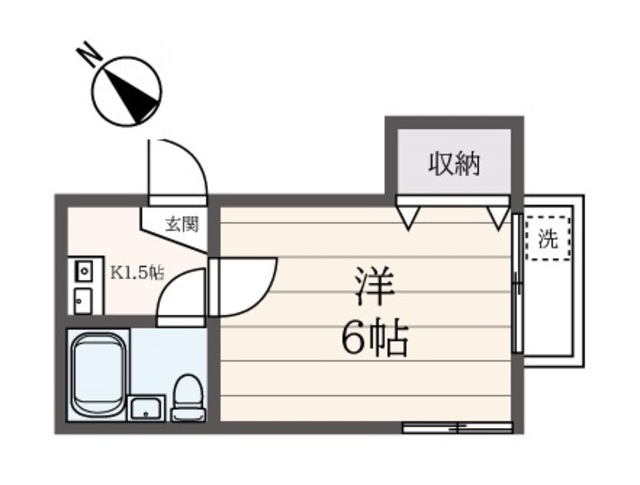 プティメゾン三ッ沢の間取り