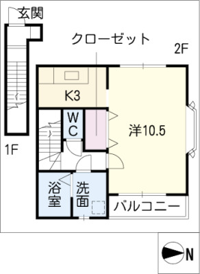 アンプルール リーブル 苗場の間取り