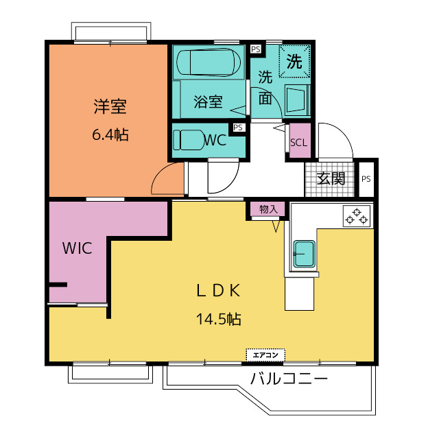 エルブルックの間取り