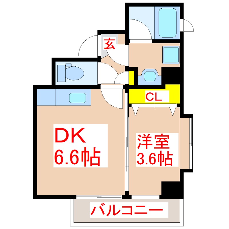 Ｓｏｕｔｈ　Ｃｏｕｒｔ　南林寺の間取り