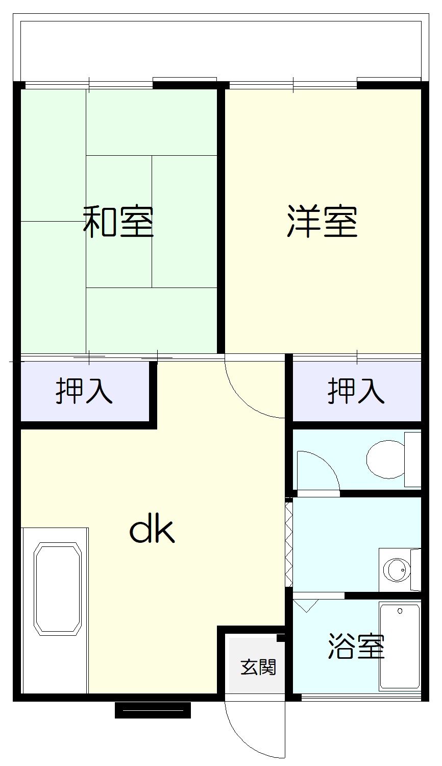 フレンドリーハウスの間取り