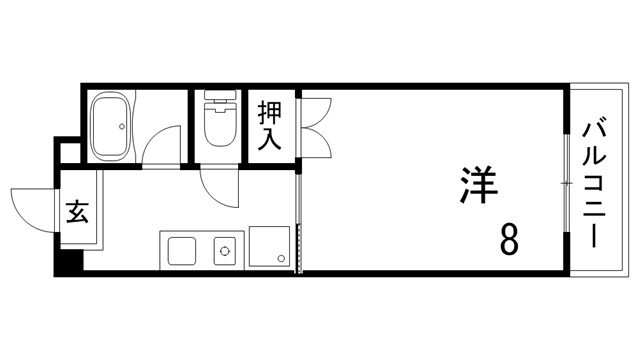 ときわ妙法寺レクランの間取り