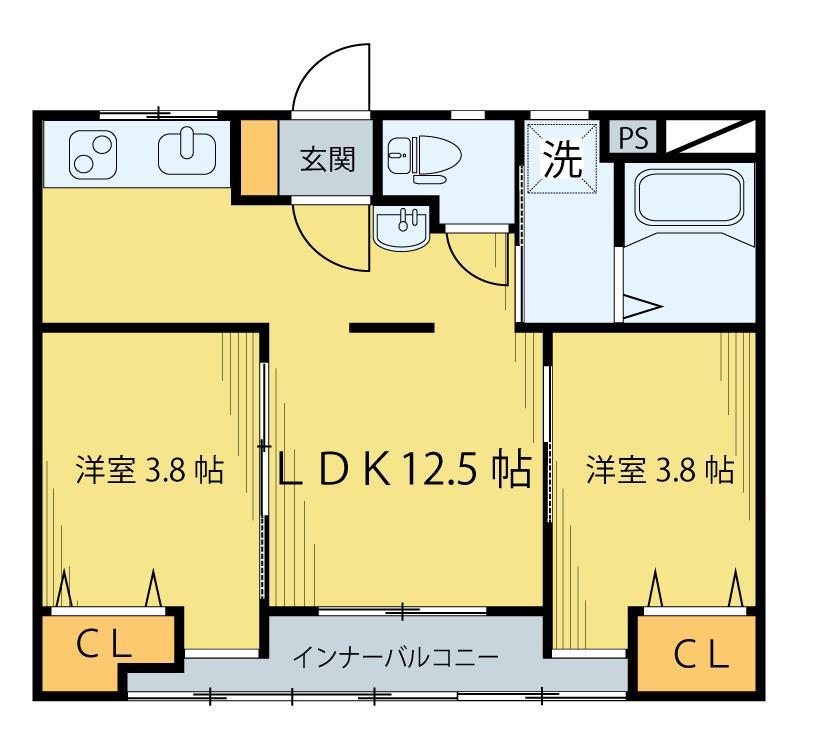 ファミール小田原の間取り