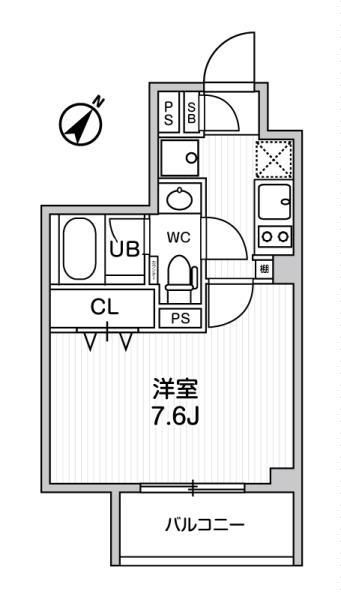 コンポジット渋谷初台の間取り