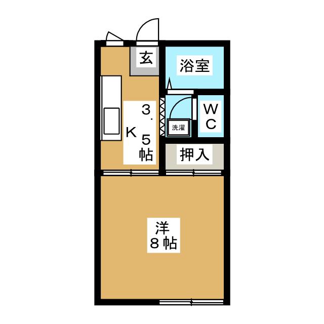 メゾン叶屋パートIIの間取り