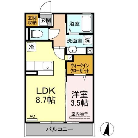 PeaceCabinの間取り