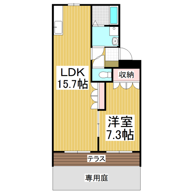 フォレストセレブ弐番館の間取り