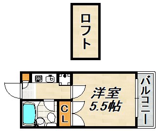 サニーウェル鈴蘭の間取り