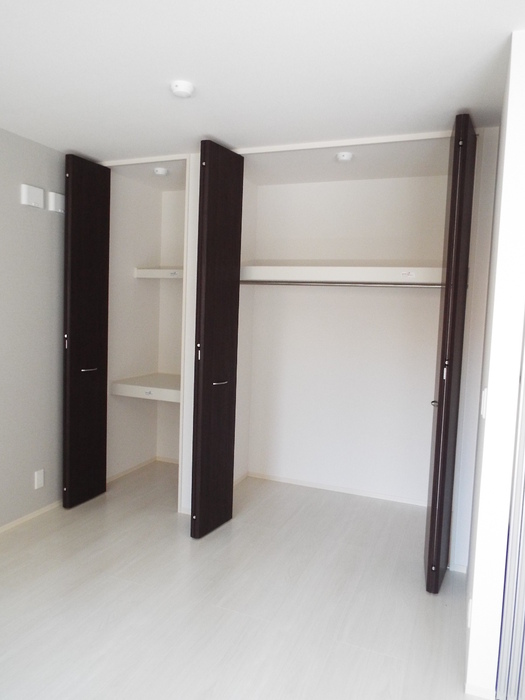 収納　大きなスペースがあり、収納には困りません