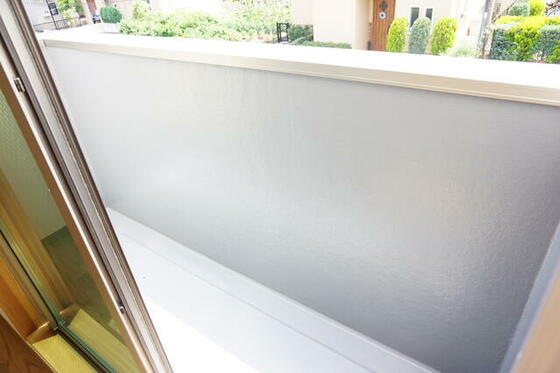 バルコニー　日当たり良好