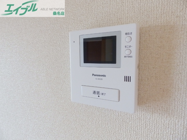 セキュリティ　セキュリティモニター付きインターホン