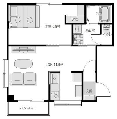 西里レジデンス_間取り_0