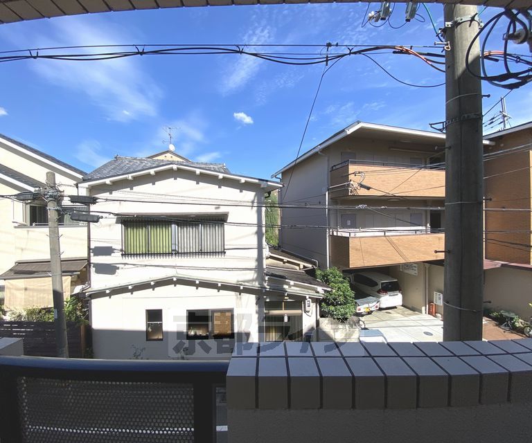 眺望　２０２号室からの眺望です。