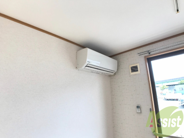その他設備　エアコンが設置済みです。入居後すぐに使用できます。