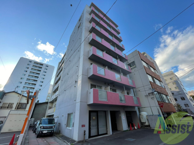 建物外観　札幌市中央区南１条西「グランドサクセス」
