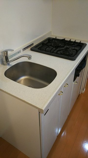 キッチン　お料理しやすいガスキッチン