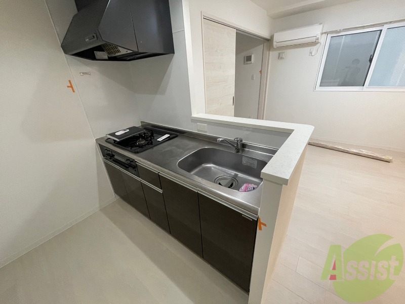 キッチン　キッチンはスペースも広々していて使いやすそうですよ！