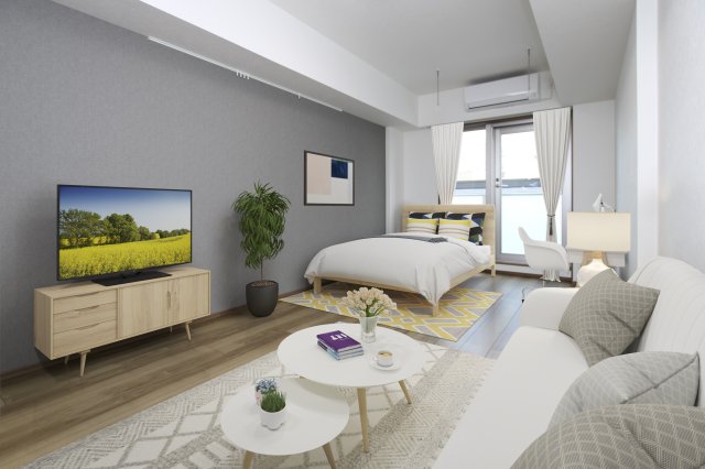 居室・リビング　※モデルルーム時の写真を使用しております。