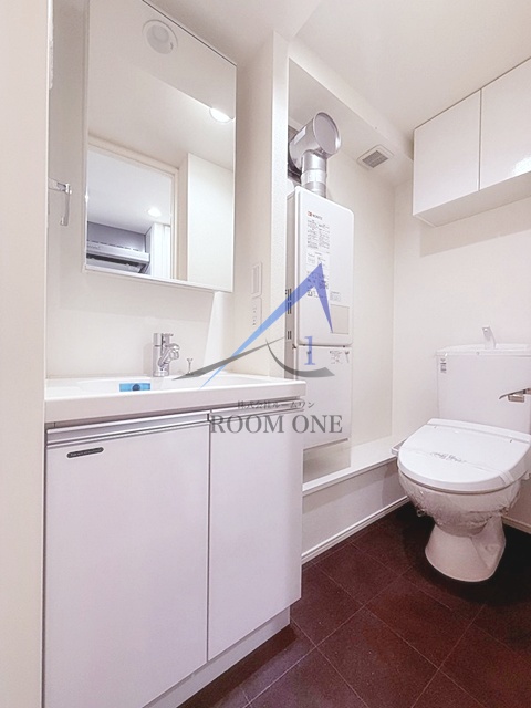 洗面設備　洗面台です。