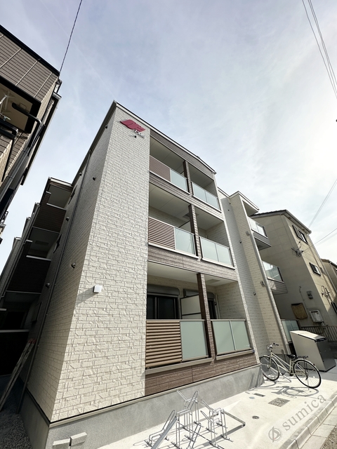 建物外観　メーカー施工・若江岩田駅まで徒歩６分♪♪