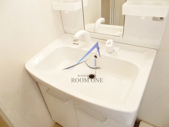 洗面設備　洗面台です。