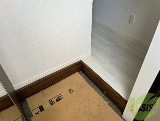 玄関　※建築中の為、イメージ画像になります。