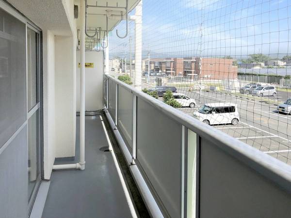 バルコニー　ビレッジハウスの同一物件・同一タイプの間取りの写真です