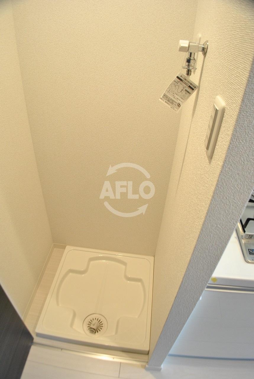 洗面設備　レオンコンフォート本町　洗濯機置き場
