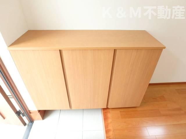 収納　十分な収納スペースがあります